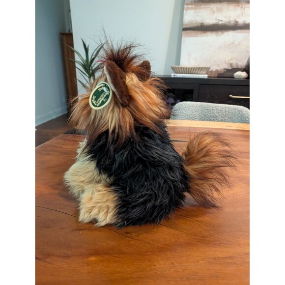 Plush Toy Yorkie Yorkshire Terrier 12” Dog 2006 Realistic Bearington Collection - Picture 9 of 11